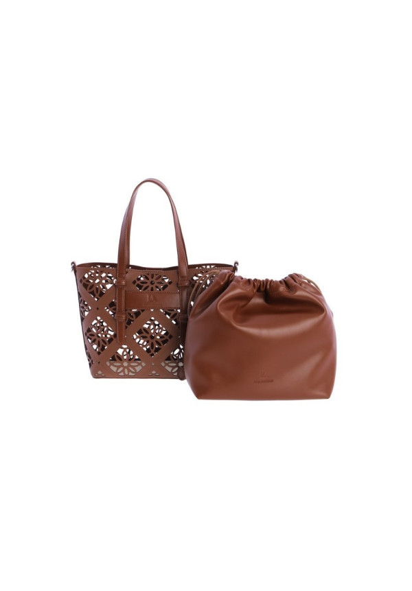 7846051 BOLSO MANO MARRON 