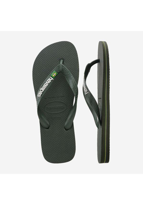 BRASIL LOGO VERDE OLIVE HAVAIANAS