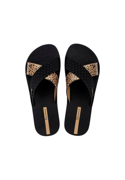 IPANEMA 27214 SENSE SLIDE FEM BP205 BLACK BEIGE