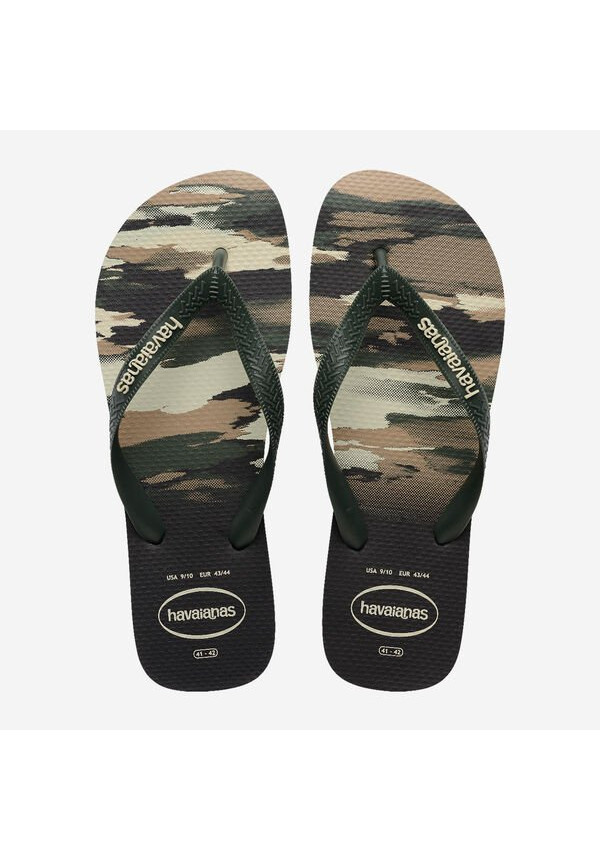 TOP CAMU BLACK GREEN OLIVE  HAVAIANAS