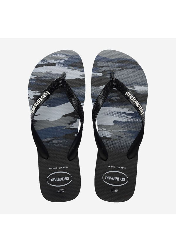 TOP CAMU BLACK BLACK WHITE HAVAIANAS