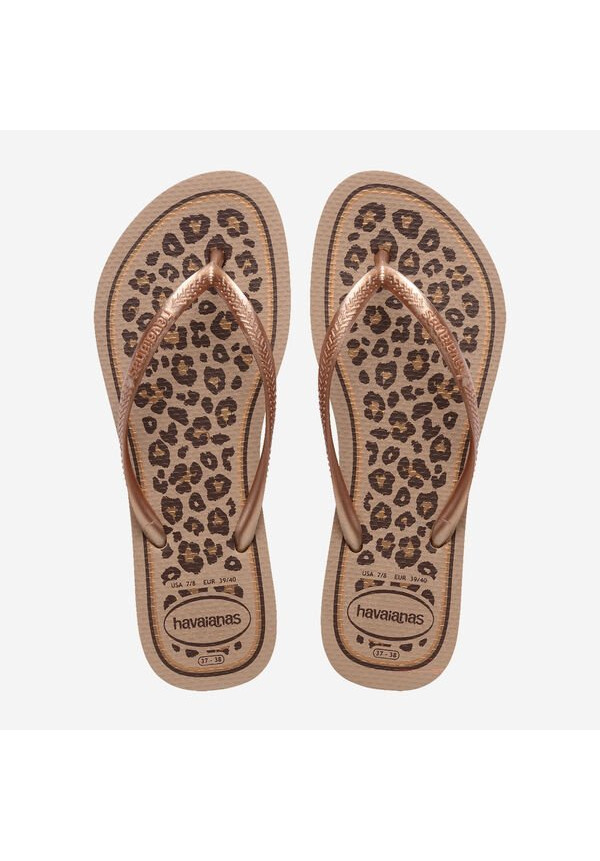 SLIM ANIMALS ROSE GOLD HAVAIANAS