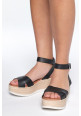 OH! MY SANDALS 5024 NEGRO