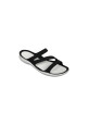 CROCS 203998 SWIFTWATER SANDAL W  BLACK/WHITE